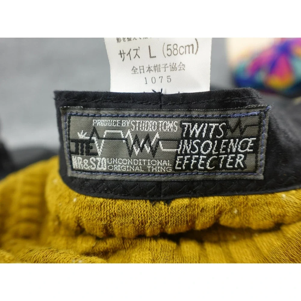 Studio Toms Twits Insolence Effecter Newsboy Hat Large‎ Mustard Yellow Excellent